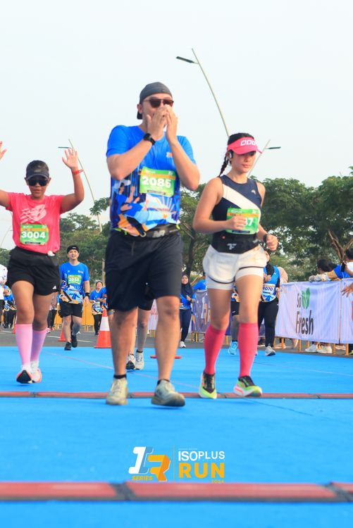 Race photo from ISOPlus Run 2024 Jakarta