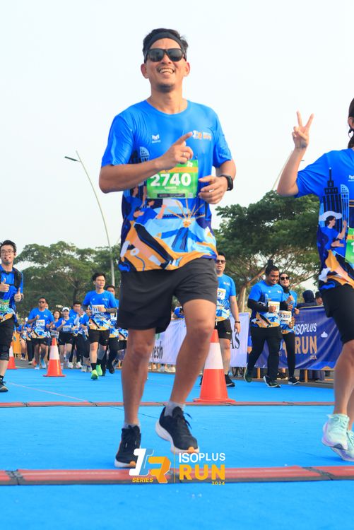 Race photo from ISOPlus Run 2024 Jakarta