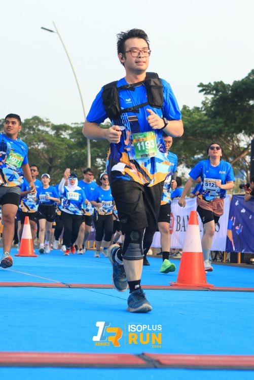 Race photo from ISOPlus Run 2024 Jakarta