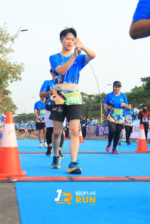 Race photo from ISOPlus Run 2024 Jakarta