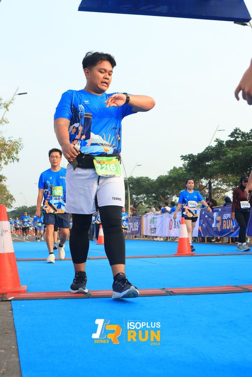 Race photo from ISOPlus Run 2024 Jakarta