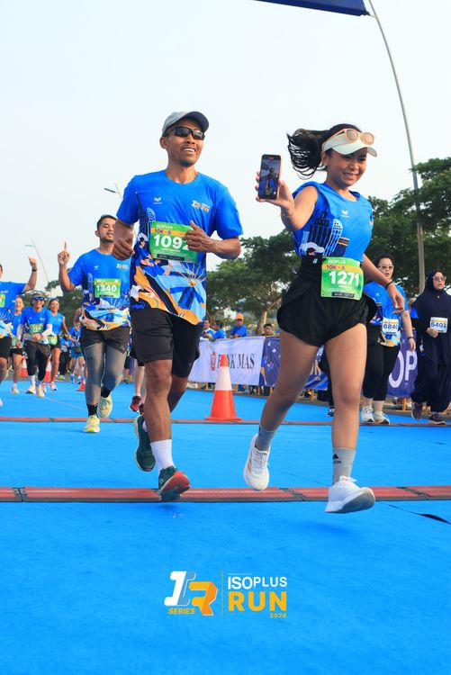 Race photo from ISOPlus Run 2024 Jakarta