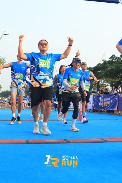 Race photo from ISOPlus Run 2024 Jakarta