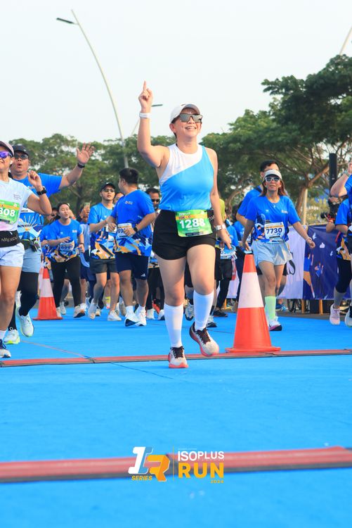 Race photo from ISOPlus Run 2024 Jakarta