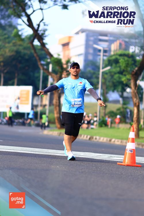 Race photo from SERPONG WARRIOR CHALLENGE RUN