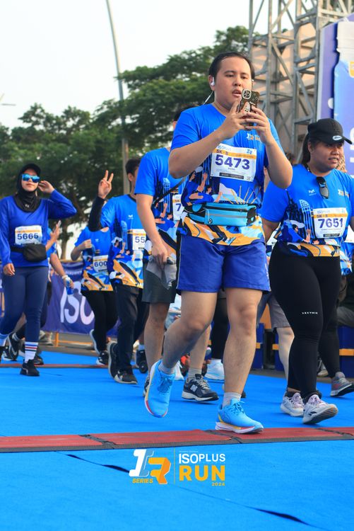 Race photo from ISOPlus Run 2024 Jakarta