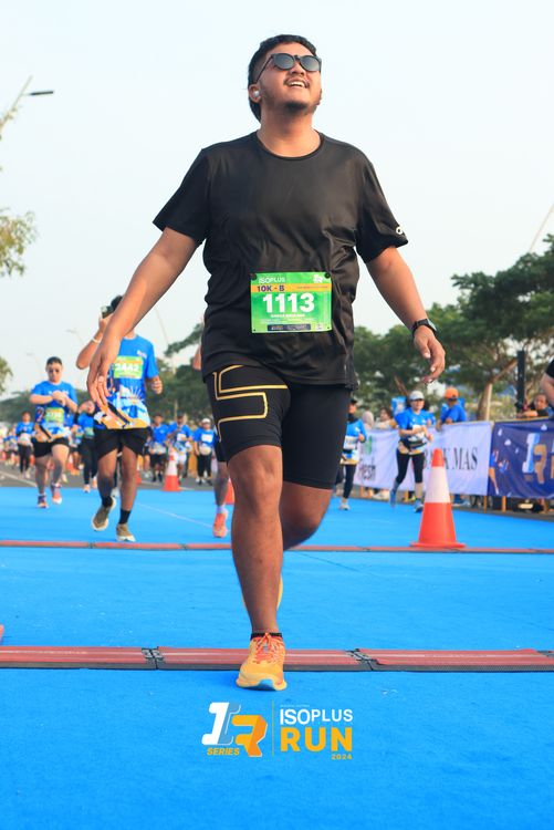 Race photo from ISOPlus Run 2024 Jakarta
