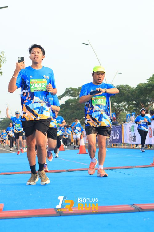 Race photo from ISOPlus Run 2024 Jakarta