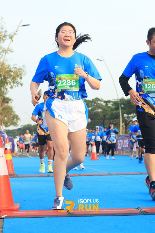 Race photo from ISOPlus Run 2024 Jakarta
