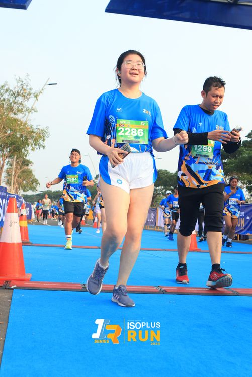 Race photo from ISOPlus Run 2024 Jakarta