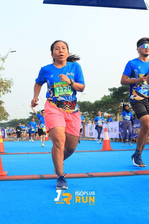 Race photo from ISOPlus Run 2024 Jakarta