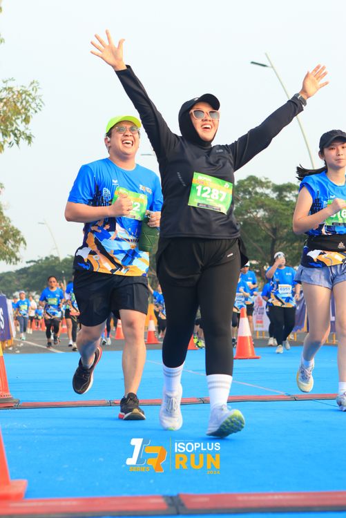 Race photo from ISOPlus Run 2024 Jakarta