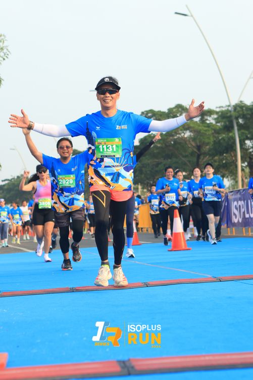 Race photo from ISOPlus Run 2024 Jakarta