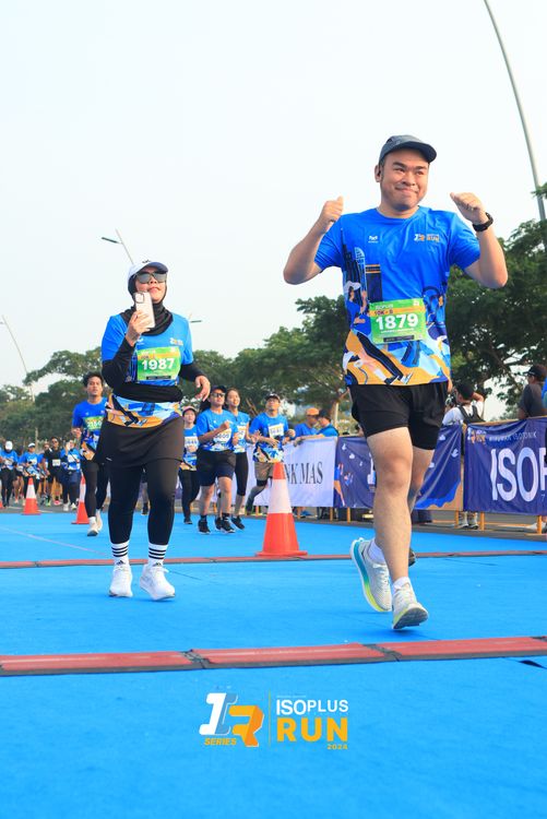 Race photo from ISOPlus Run 2024 Jakarta