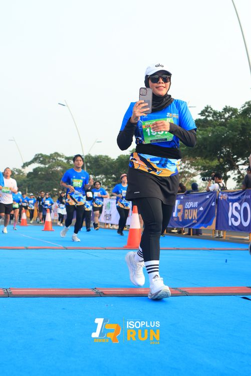 Race photo from ISOPlus Run 2024 Jakarta