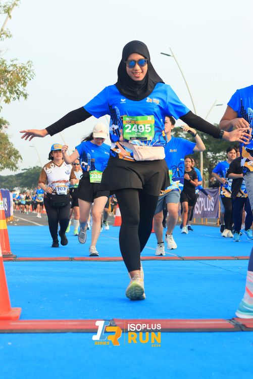 Race photo from ISOPlus Run 2024 Jakarta