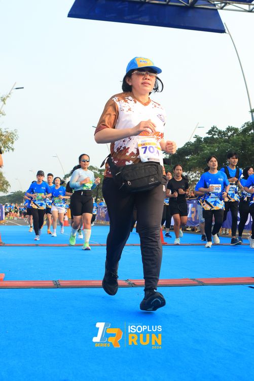 Race photo from ISOPlus Run 2024 Jakarta