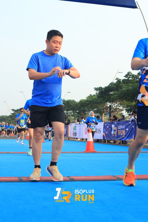 Race photo from ISOPlus Run 2024 Jakarta