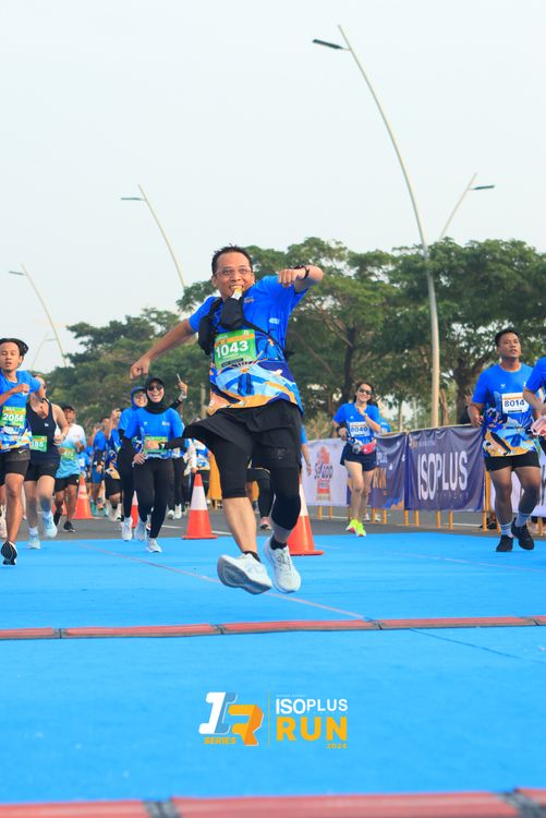 Race photo from ISOPlus Run 2024 Jakarta