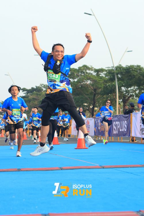 Race photo from ISOPlus Run 2024 Jakarta