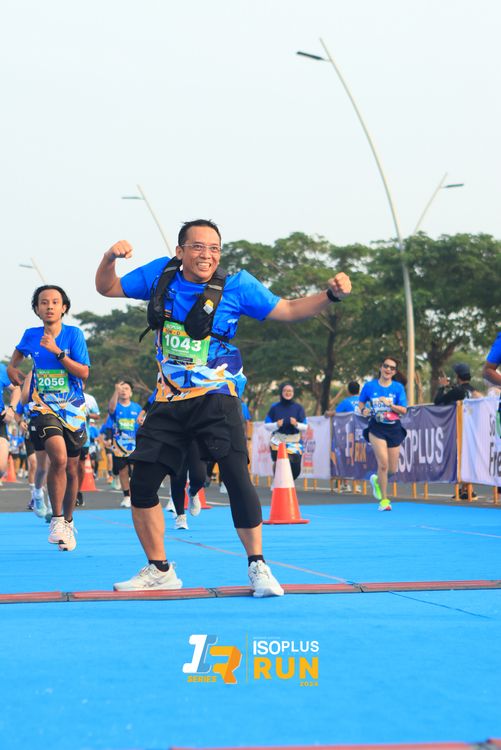 Race photo from ISOPlus Run 2024 Jakarta