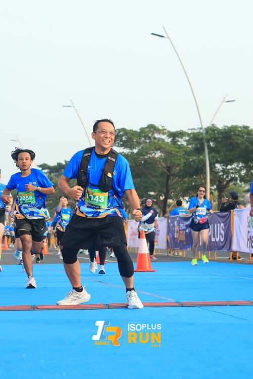 Race photo from ISOPlus Run 2024 Jakarta