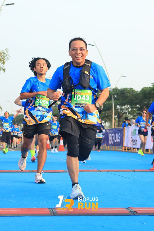 Race photo from ISOPlus Run 2024 Jakarta