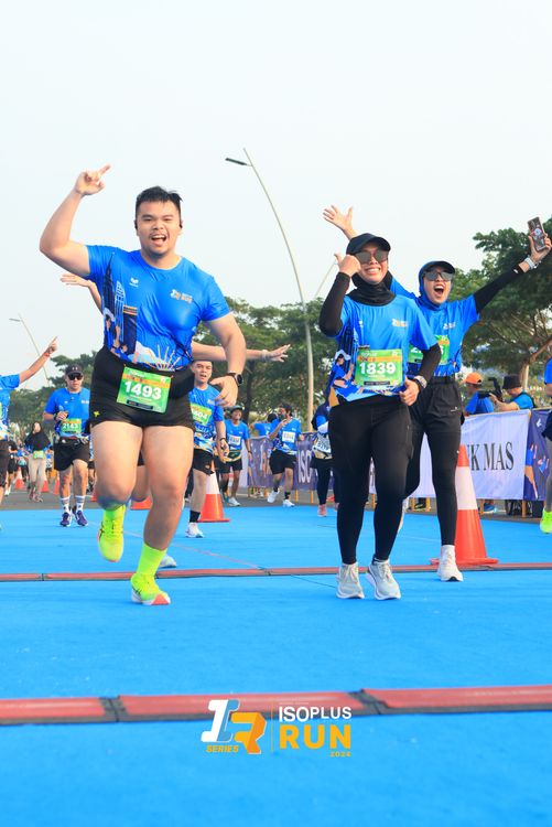 Race photo from ISOPlus Run 2024 Jakarta