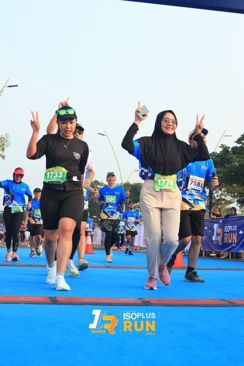 Race photo from ISOPlus Run 2024 Jakarta