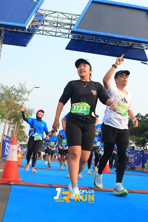 Race photo from ISOPlus Run 2024 Jakarta