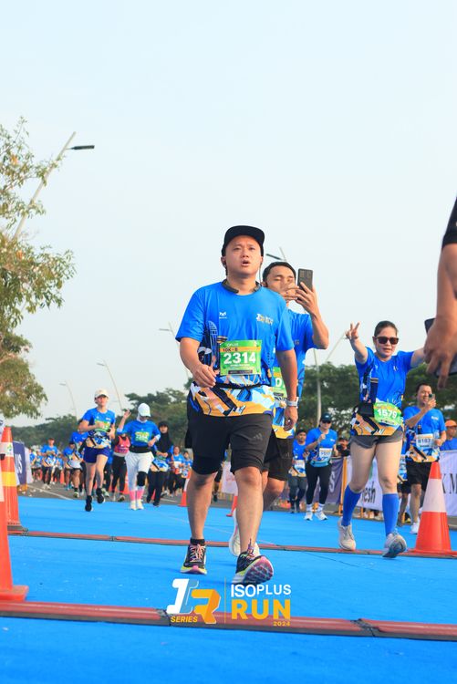 Race photo from ISOPlus Run 2024 Jakarta