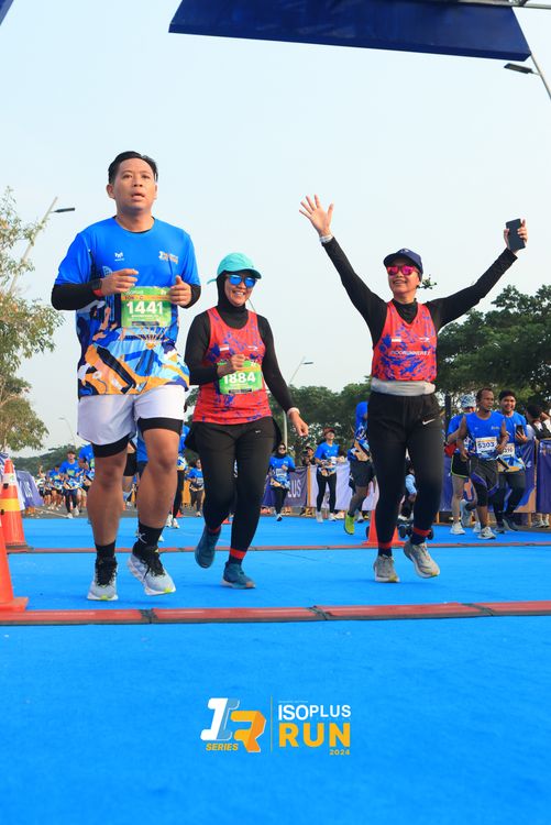 Race photo from ISOPlus Run 2024 Jakarta