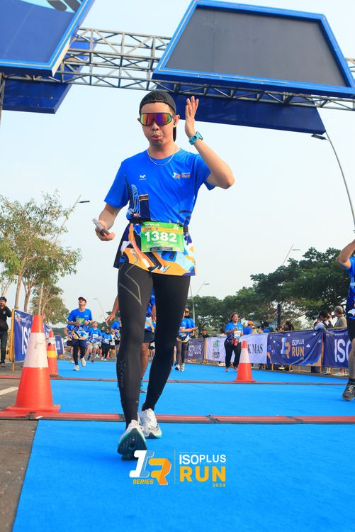 Race photo from ISOPlus Run 2024 Jakarta