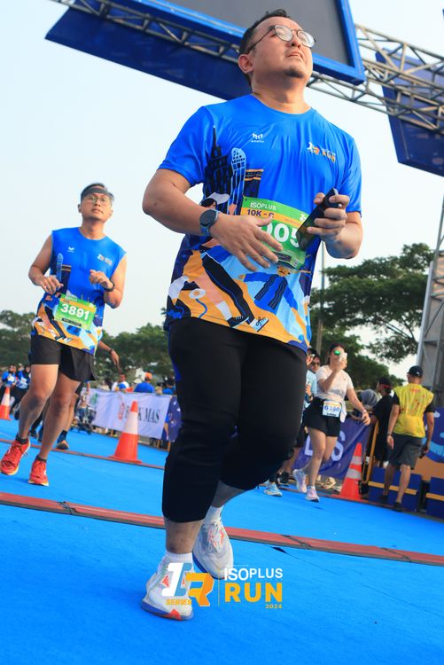 Race photo from ISOPlus Run 2024 Jakarta