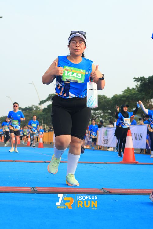 Race photo from ISOPlus Run 2024 Jakarta
