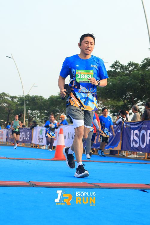 Race photo from ISOPlus Run 2024 Jakarta