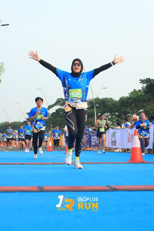 Race photo from ISOPlus Run 2024 Jakarta