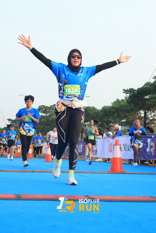 Race photo from ISOPlus Run 2024 Jakarta