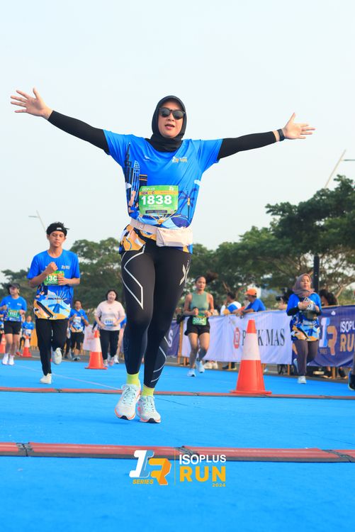 Race photo from ISOPlus Run 2024 Jakarta