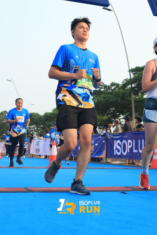 Race photo from ISOPlus Run 2024 Jakarta