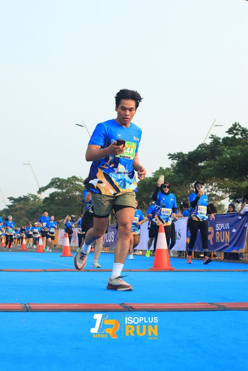 Race photo from ISOPlus Run 2024 Jakarta