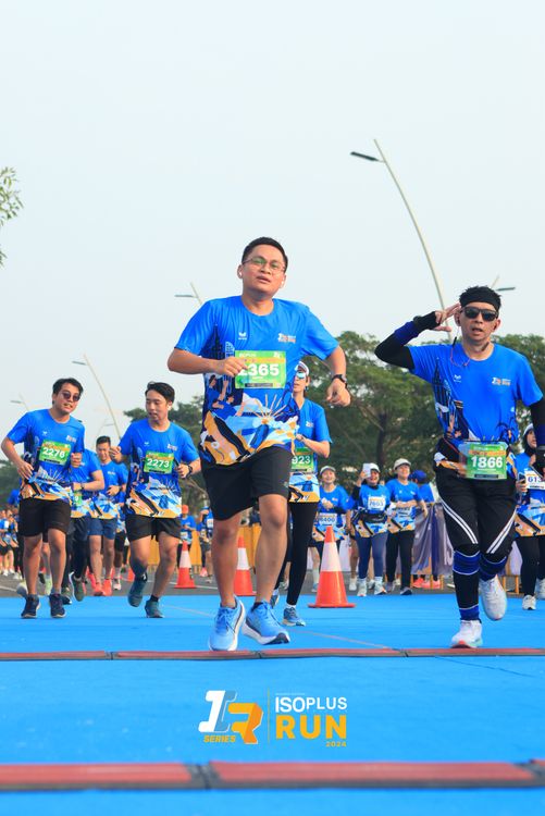 Race photo from ISOPlus Run 2024 Jakarta