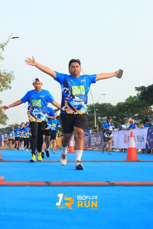 Race photo from ISOPlus Run 2024 Jakarta