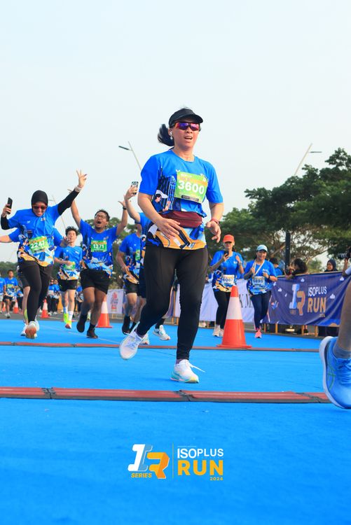 Race photo from ISOPlus Run 2024 Jakarta