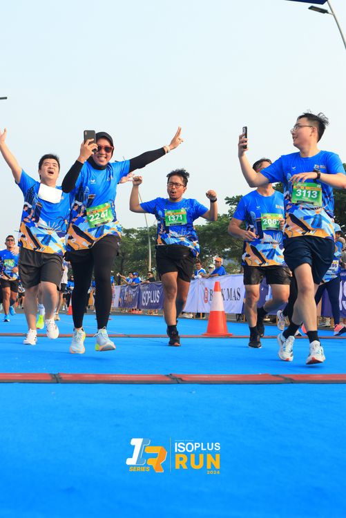 Race photo from ISOPlus Run 2024 Jakarta