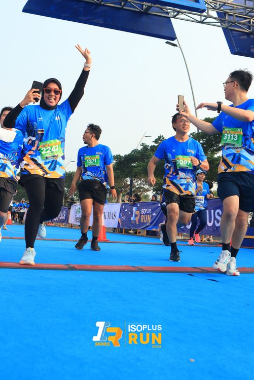 Race photo from ISOPlus Run 2024 Jakarta