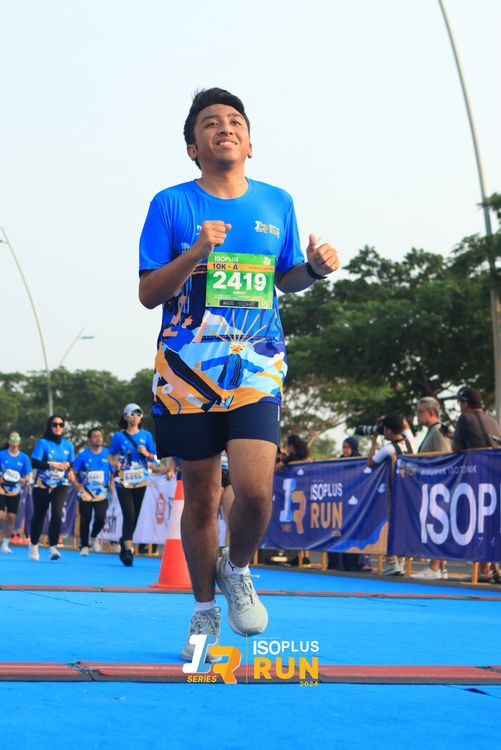 Race photo from ISOPlus Run 2024 Jakarta