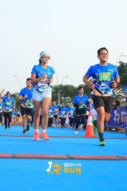 Race photo from ISOPlus Run 2024 Jakarta