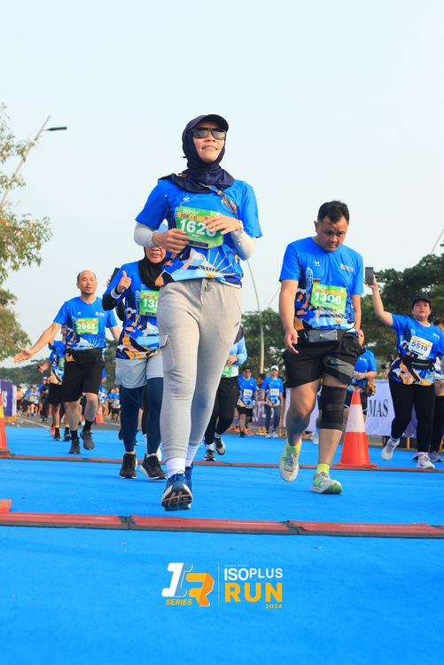 Race photo from ISOPlus Run 2024 Jakarta