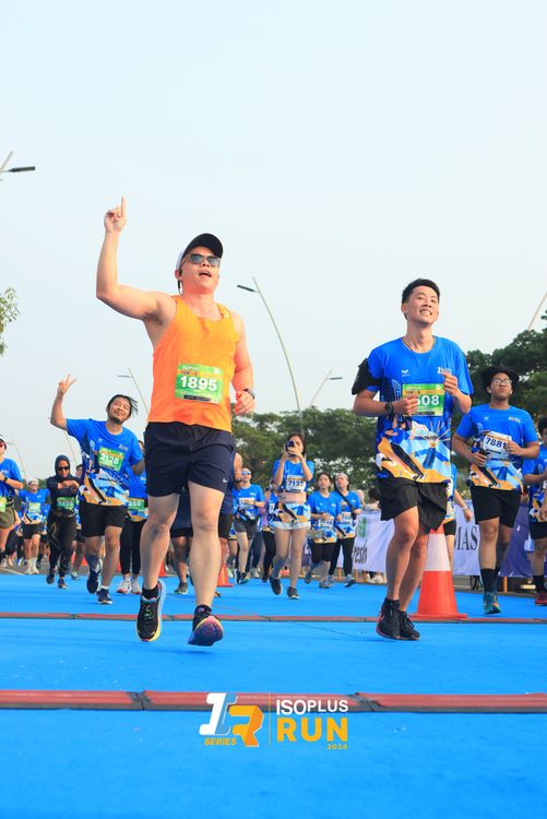 Race photo from ISOPlus Run 2024 Jakarta